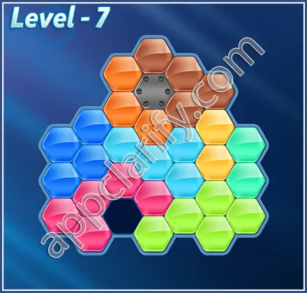 Block! Hexa Puzzle Champion Level 7 Solution