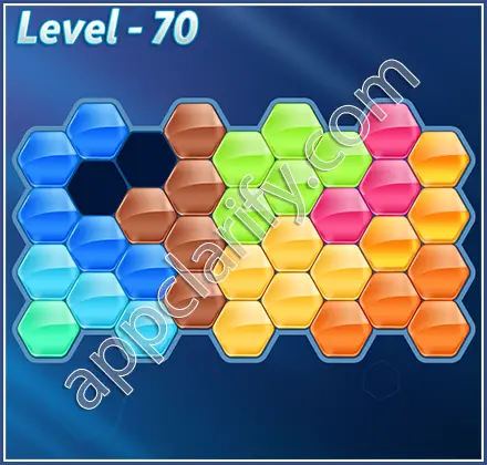 Block! Hexa Puzzle Champion Level 70 Solution