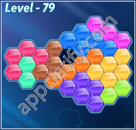 Block! Hexa Puzzle Champion Level 79 Solution