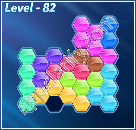 Block! Hexa Puzzle Champion Level 82 Solution