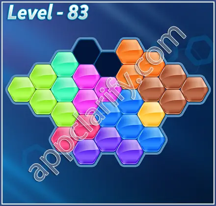 Block! Hexa Puzzle Champion Level 83 Solution