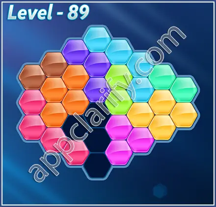Block! Hexa Puzzle Champion Level 89 Solution