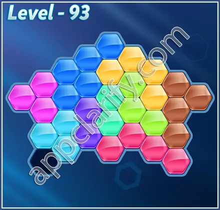 Block! Hexa Puzzle Champion Level 93 Solution