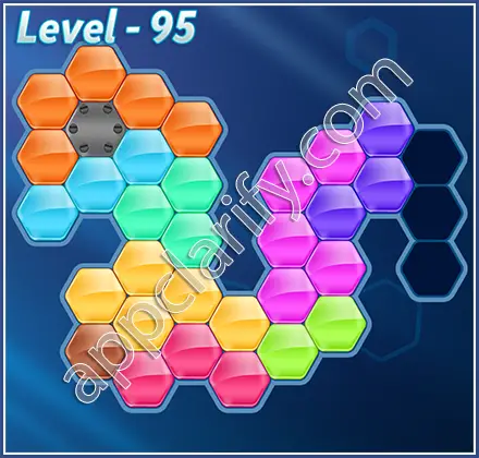 Block! Hexa Puzzle Champion Level 95 Solution