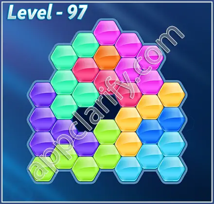Block! Hexa Puzzle Champion Level 97 Solution