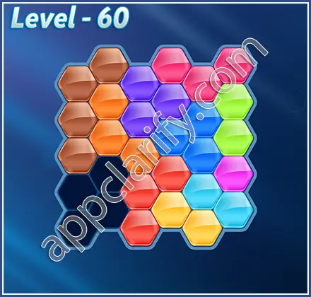 Block! Hexa Puzzle Hero Level 60 Solution