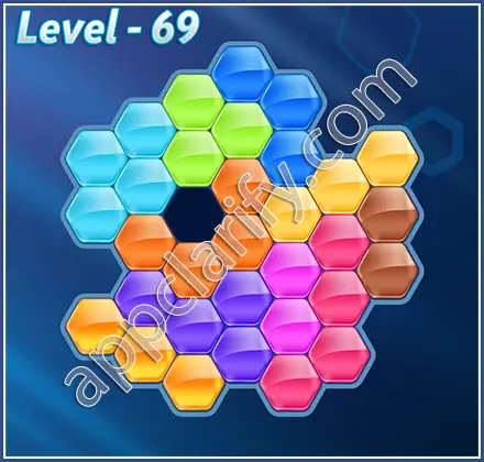 Block! Hexa Puzzle Hero Level 69 Solution