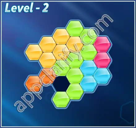 Block! Hexa Puzzle Mavin Level 2 Solution