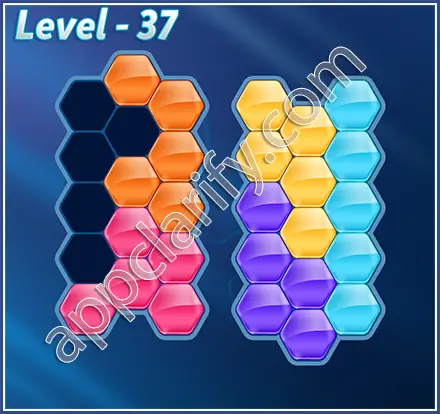 Block! Hexa Puzzle Mavin Level 37 Solution