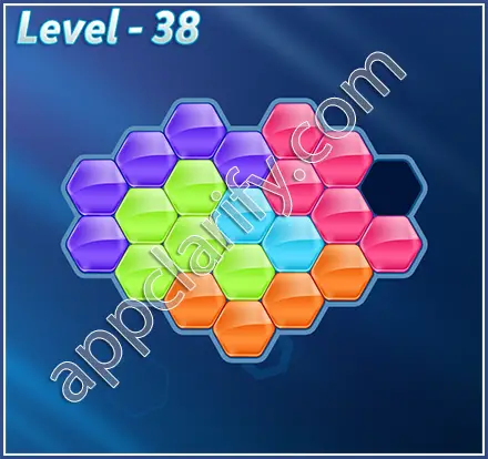 Block! Hexa Puzzle Mavin Level 38 Solution