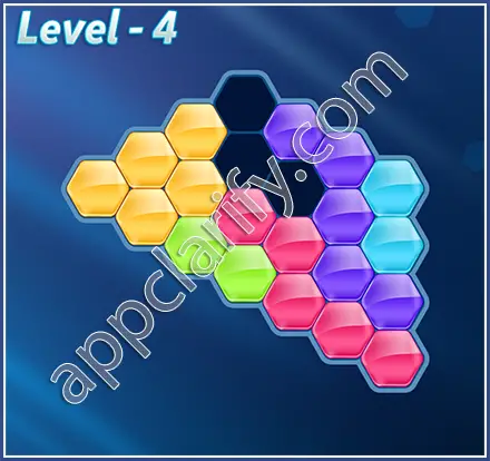 Block! Hexa Puzzle Mavin Level 4 Solution