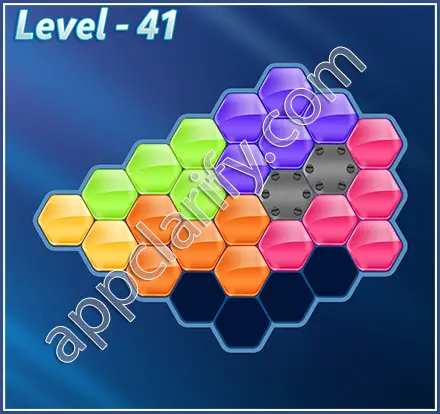 Block! Hexa Puzzle Mavin Level 41 Solution