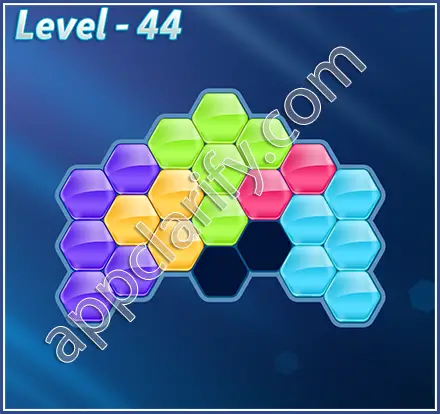 Block! Hexa Puzzle Mavin Level 44 Solution
