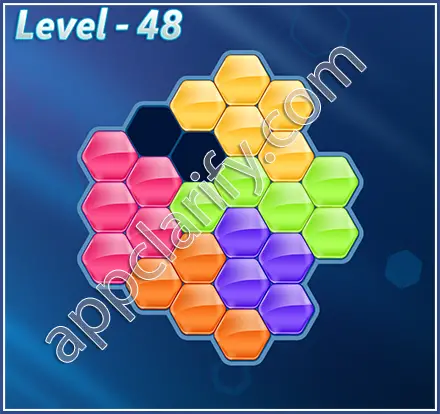 Block! Hexa Puzzle Mavin Level 48 Solution