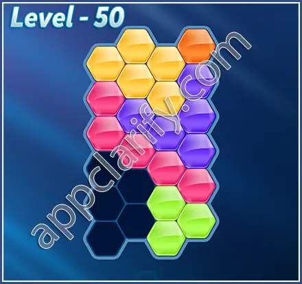 Block! Hexa Puzzle Mavin Level 50 Solution