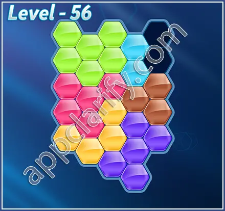 Block! Hexa Puzzle Mavin Level 56 Solution