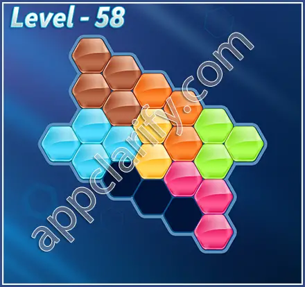 Block! Hexa Puzzle Mavin Level 58 Solution