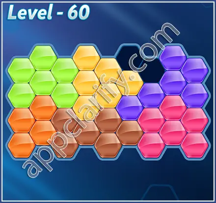 Block! Hexa Puzzle Mavin Level 60 Solution