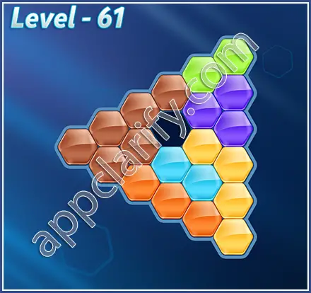 Block! Hexa Puzzle Mavin Level 61 Solution