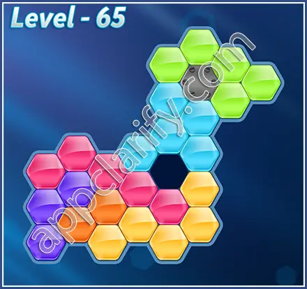 Block! Hexa Puzzle Mavin Level 65 Solution