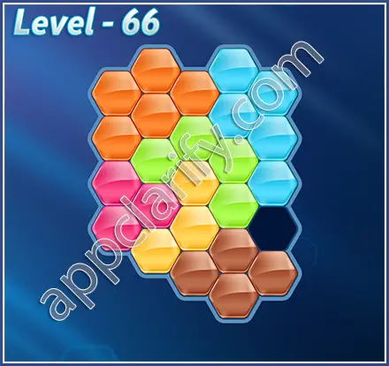 Block! Hexa Puzzle Mavin Level 66 Solution