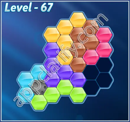 Block! Hexa Puzzle Mavin Level 67 Solution