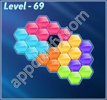 Block! Hexa Puzzle Mavin Level 69 Solution