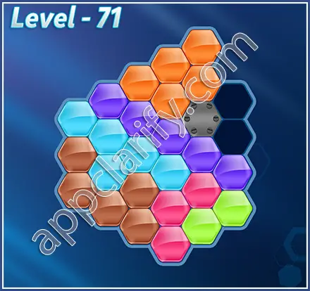 Block! Hexa Puzzle Mavin Level 71 Solution