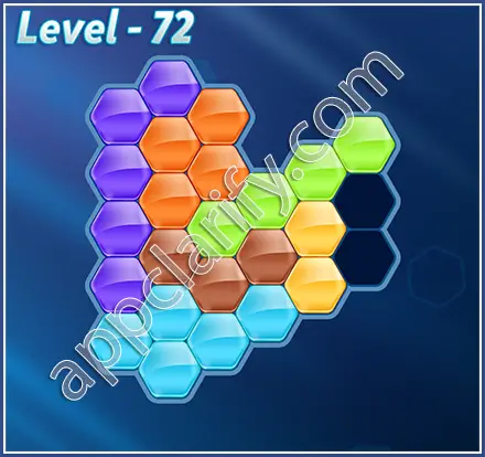 Block! Hexa Puzzle Mavin Level 72 Solution