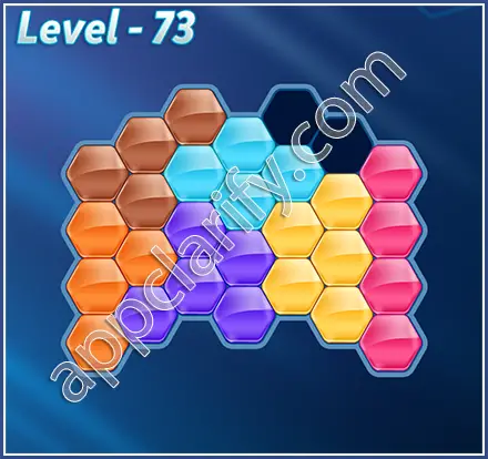 Block! Hexa Puzzle Mavin Level 73 Solution