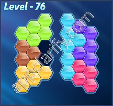 Block! Hexa Puzzle Mavin Level 76 Solution