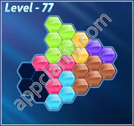 Block! Hexa Puzzle Mavin Level 77 Solution