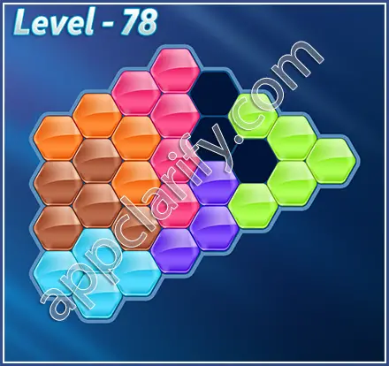 Block! Hexa Puzzle Mavin Level 78 Solution