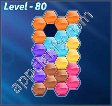 Block! Hexa Puzzle Mavin Level 80 Solution
