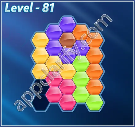 Block! Hexa Puzzle Mavin Level 81 Solution