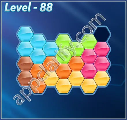 Block! Hexa Puzzle Mavin Level 88 Solution