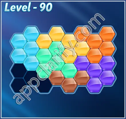 Block! Hexa Puzzle Mavin Level 90 Solution