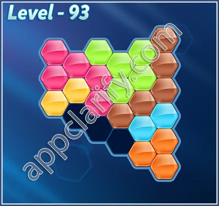 Block! Hexa Puzzle Mavin Level 93 Solution