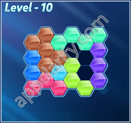 Block! Hexa Puzzle Proficient Level 10 Solution