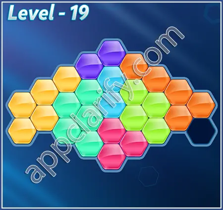 Block! Hexa Puzzle Proficient Level 19 Solution