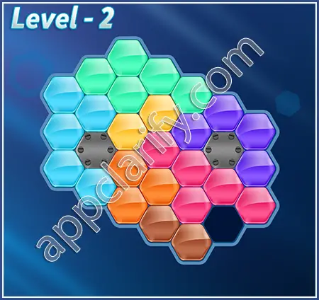 Block! Hexa Puzzle Proficient Level 2 Solution