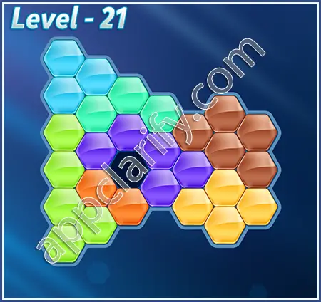 Block! Hexa Puzzle Proficient Level 21 Solution