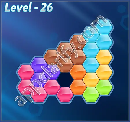 Block! Hexa Puzzle Proficient Level 26 Solution