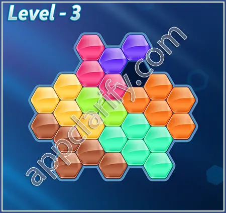 Block! Hexa Puzzle Proficient Level 3 Solution