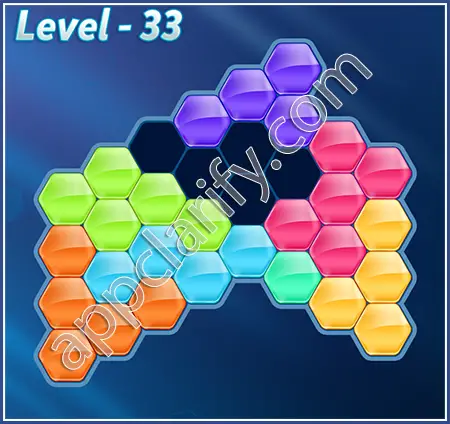 Block! Hexa Puzzle Proficient Level 33 Solution