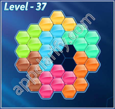 Block! Hexa Puzzle Proficient Level 37 Solution