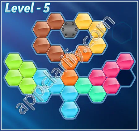 Block! Hexa Puzzle Proficient Level 5 Solution