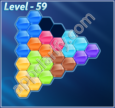 Block! Hexa Puzzle Proficient Level 59 Solution