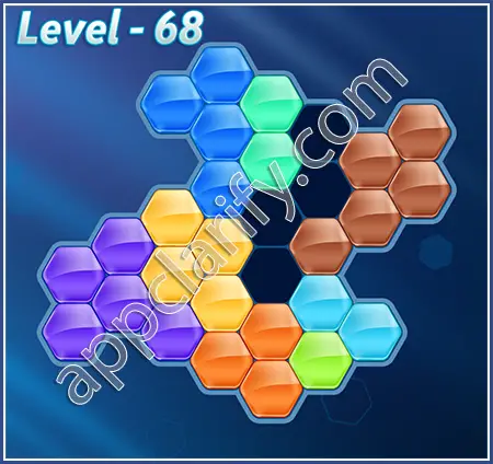 Block! Hexa Puzzle Proficient Level 68 Solution