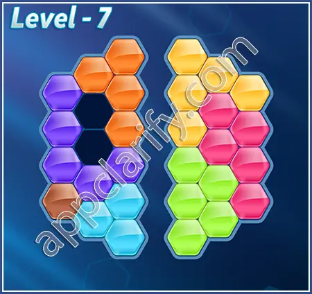 Block! Hexa Puzzle Proficient Level 7 Solution